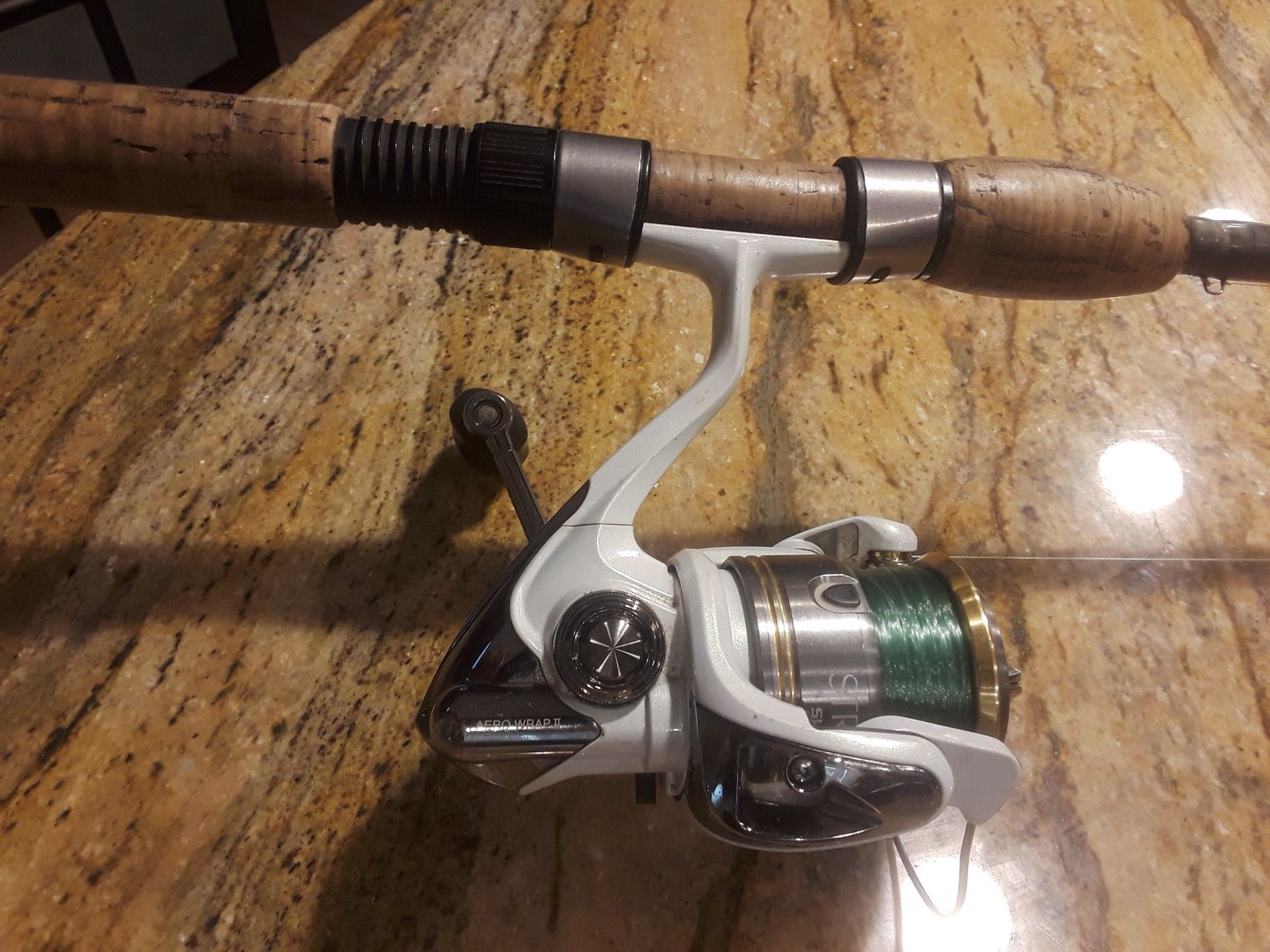 Shimano Stradic 2500FJ spinning fishing reel and St Croix Avid fishing rod