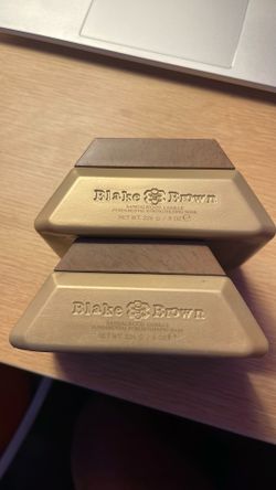 Blake and brown mask