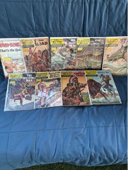 Classic Illustrated vintage copies/ Daniel Boone,Moby Dick