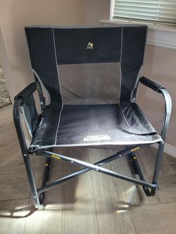 GCI Outdoor Freestyle Rocker XL Oversized Portable Folding Rocking Chair with