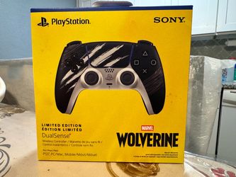 PS5 DualSense Wolverine Adamantium Limited Edition Controller