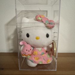 Easter Hello Kitty Beanie Boo Plush