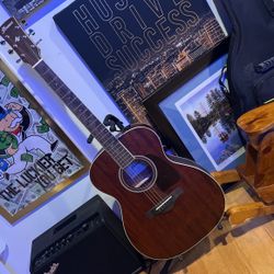 Ibanez Acoustic Guitar And Stand 