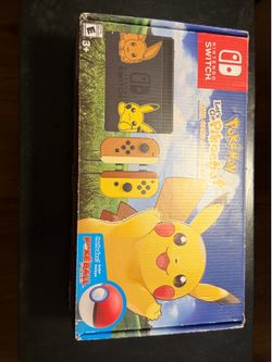 Nintendo Swith Pokèmon Let’s Go Pikachu Edition