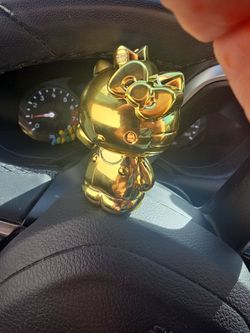 Golden hello kitty from Burger king