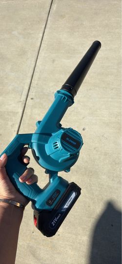 2-in-1 Electric Leaf Blower and Suction,Cordless Handheld Blower
