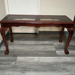 Coffee table-two end tables and a buffet table