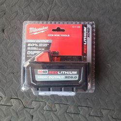 Milwaukee M18 6.0ah Batteries 