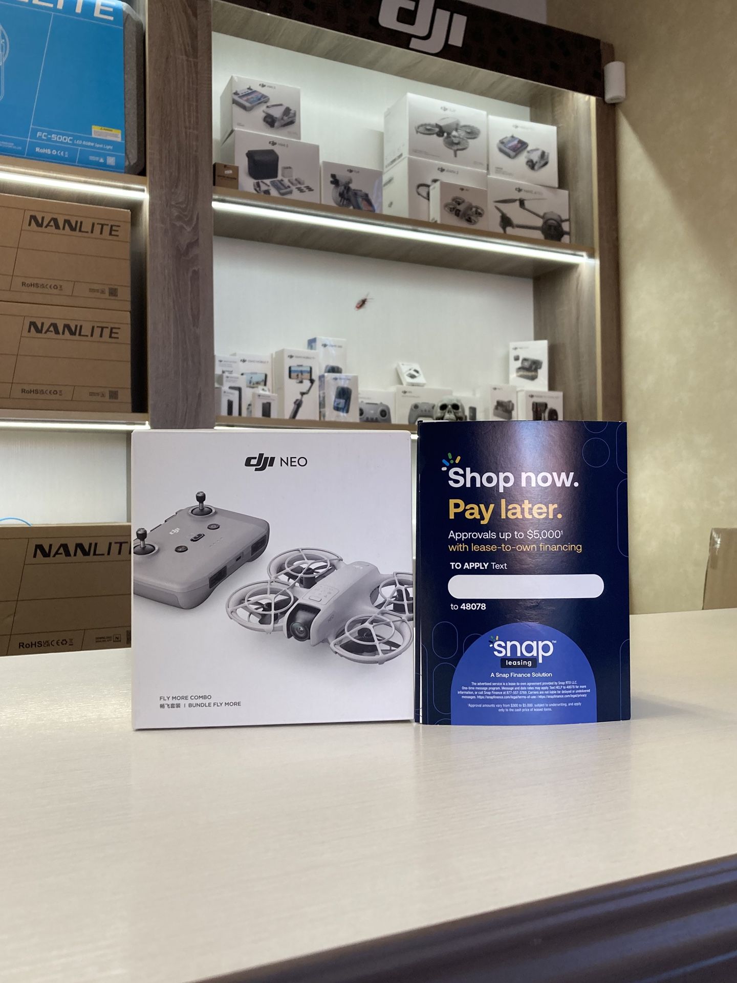 DJI Neo With Remote Fly More Combo (Located In Downey, CA)