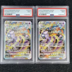 Pokemon PSA 9 Lot 2x Mewtwo VStar GG44