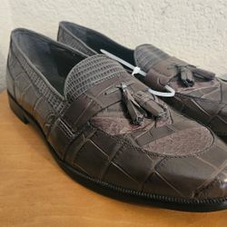 Stacy Adams Genuine Leather Snake Uppers Mens Shoes Like New-Search Shoes in my Profile for ALL Shoes