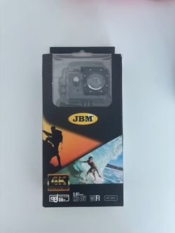 JBM 4K Ultra HD Waterproof Action Camera with WiFi - BRAND NEW