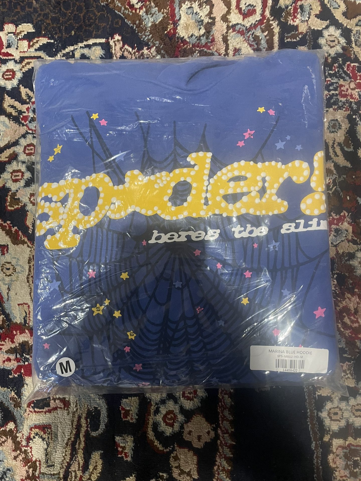 TC BLUE SPIDER HOODIE