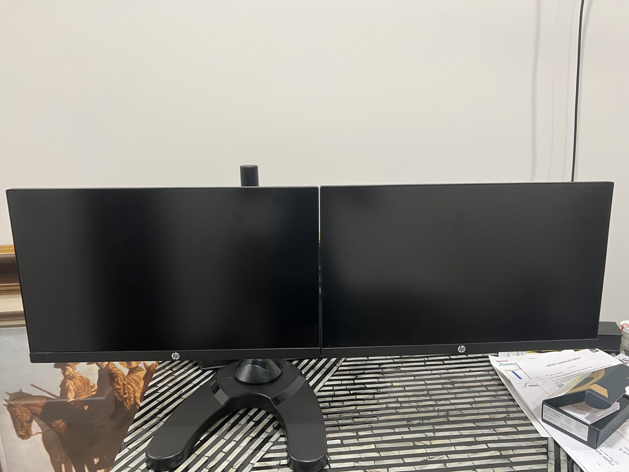 Dual Monitor Setup HP