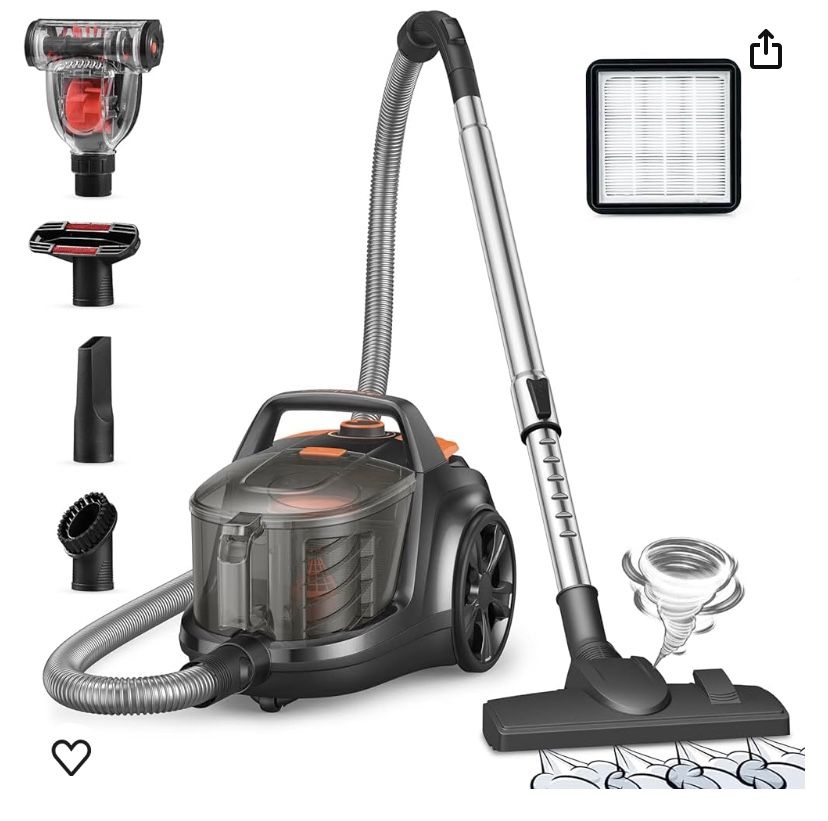 Aspiron 1200w Canister Vacuum Cleaner