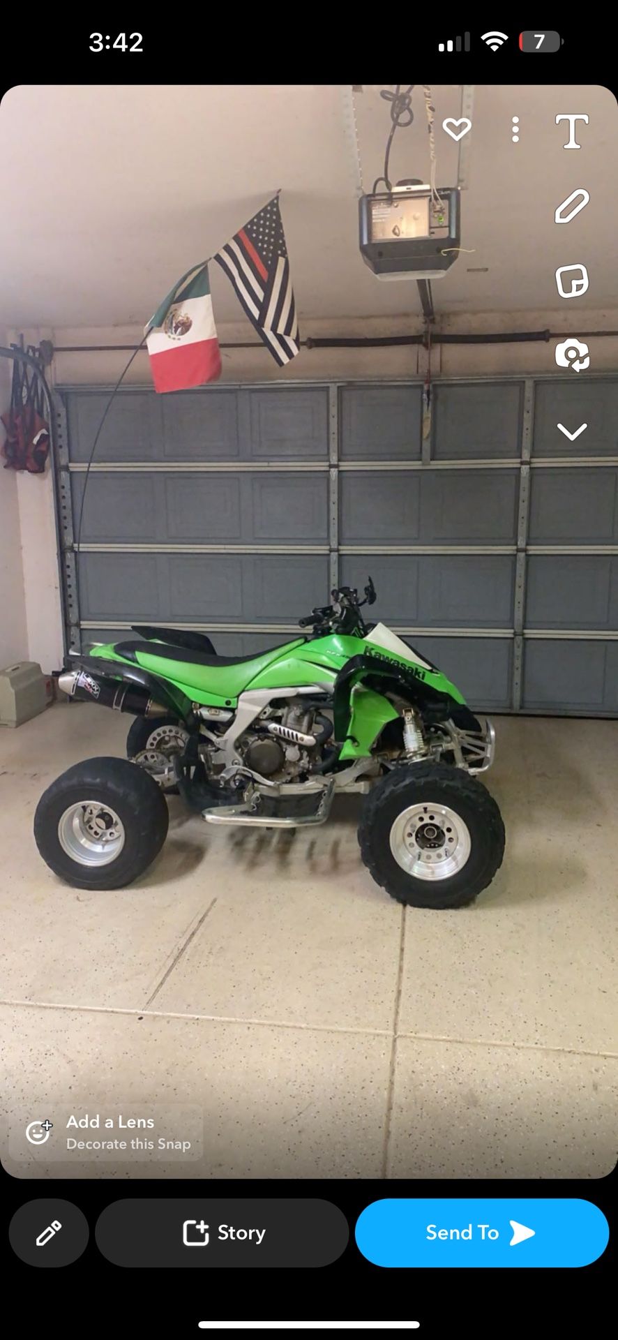 2008 Kawasaki Kfx450R