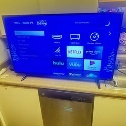 New 50” 4K Smart TV