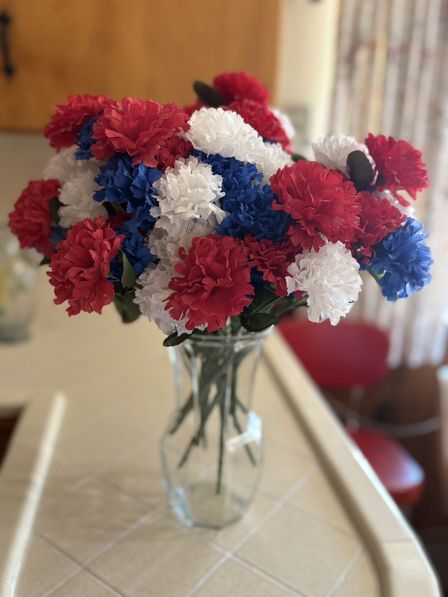 Patriotic Flower Arrangement