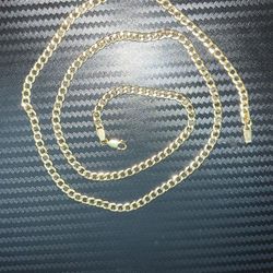 10k Gold Cuban Link 24in Chain