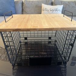 Fruit Basket With Wood Top