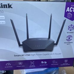 D-Link Smart Ac1750 High Power Gigabit Wi-Fi Router