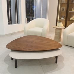 Modani  Nesting Coffee Tables 1 Wood 1Almond 
