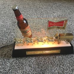 Vintage Budweiser light
