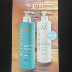 Moroccan Oil Repair Shampoo And Conditioner 16.9 Oz Each