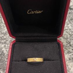 Cartier Classic Love Ring Size 6