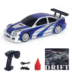 Jiabaile 1:43 4WD 2.4GHz RC Drift Car - Fast & Furious Nissan Skyline GTR (Blue/Silver)