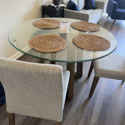 Glass Dining Table (Pickup Only)