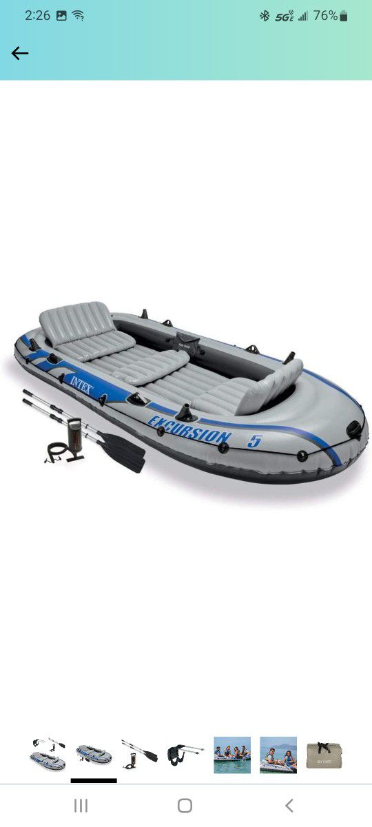 Intex Excursion 5 Inflatable Boat