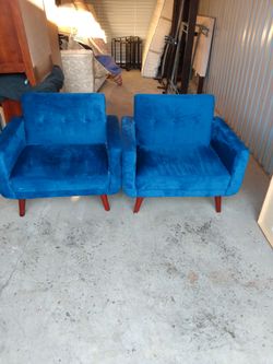 Nola Velvet chairs