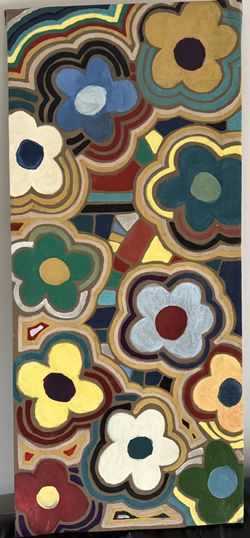 Bold, Abstract Floral Composition