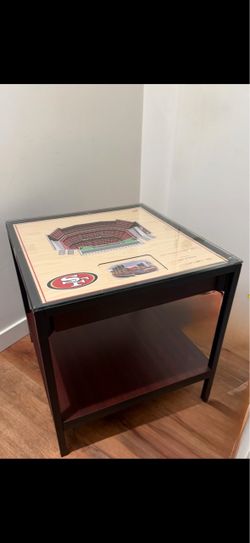 NFL San Francisco 49ers 25-Layer StadiumViews Lighted End Table - Levi's Stadium