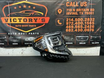 GMC SIERRA 1500 RH HEADLIGHT 2022-2024 OEM