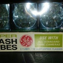 General Electric Super Flash Cubes