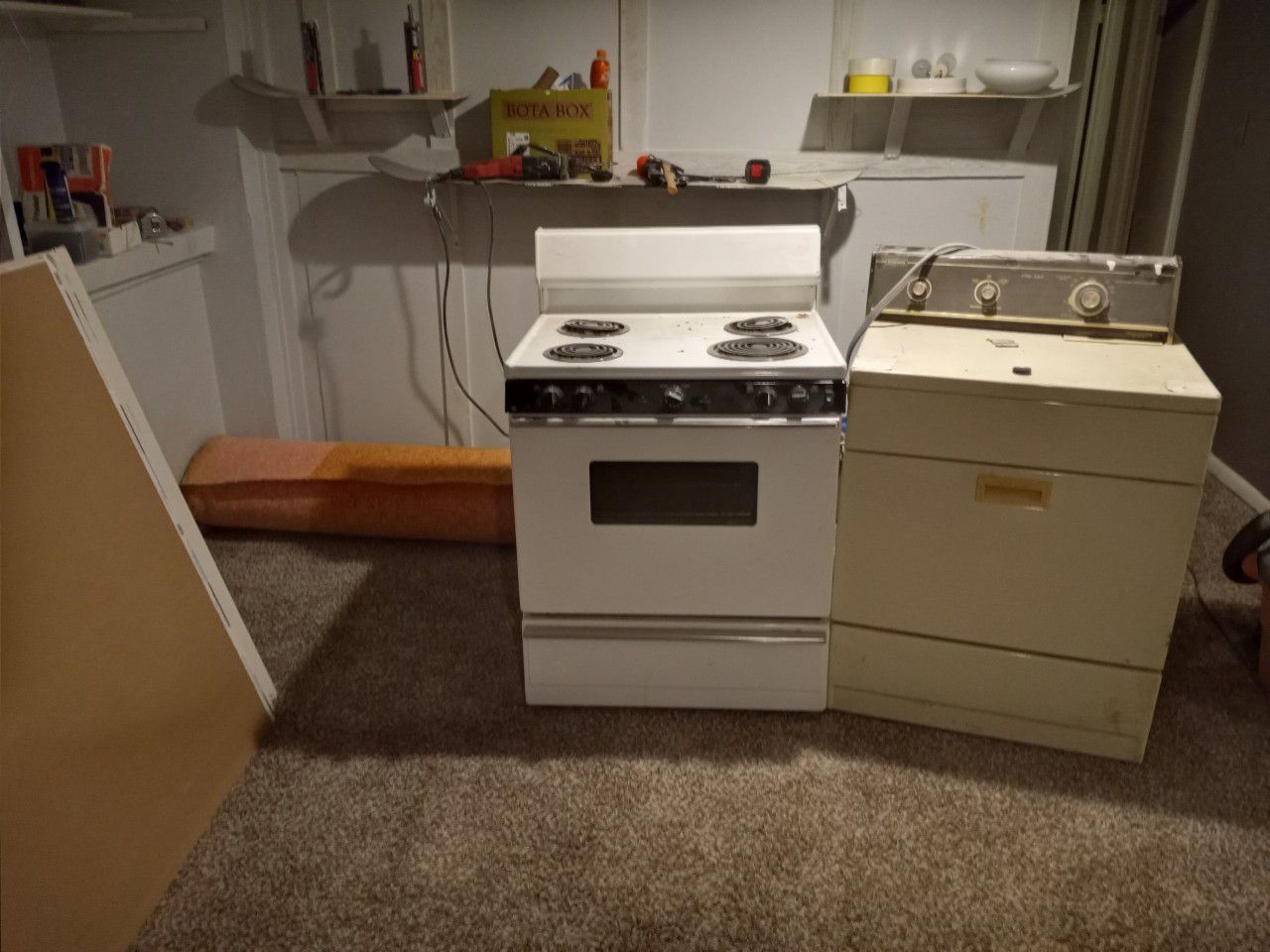 Free working stove and dryer
