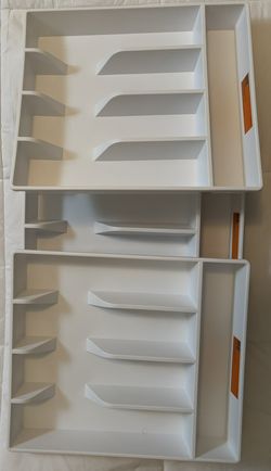 Brand New, Never Used DRAWER ORGANIZERS - All 3 For $7