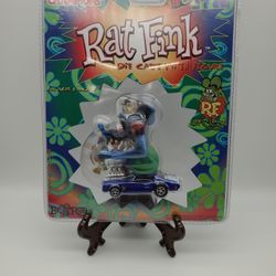 Rat Fink Die Cast With Figure (Vintage)