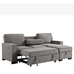 Sleeper Sofa Storage Chaise