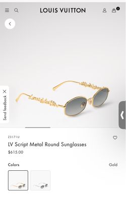 Louis Vuitton Script Sunglasses