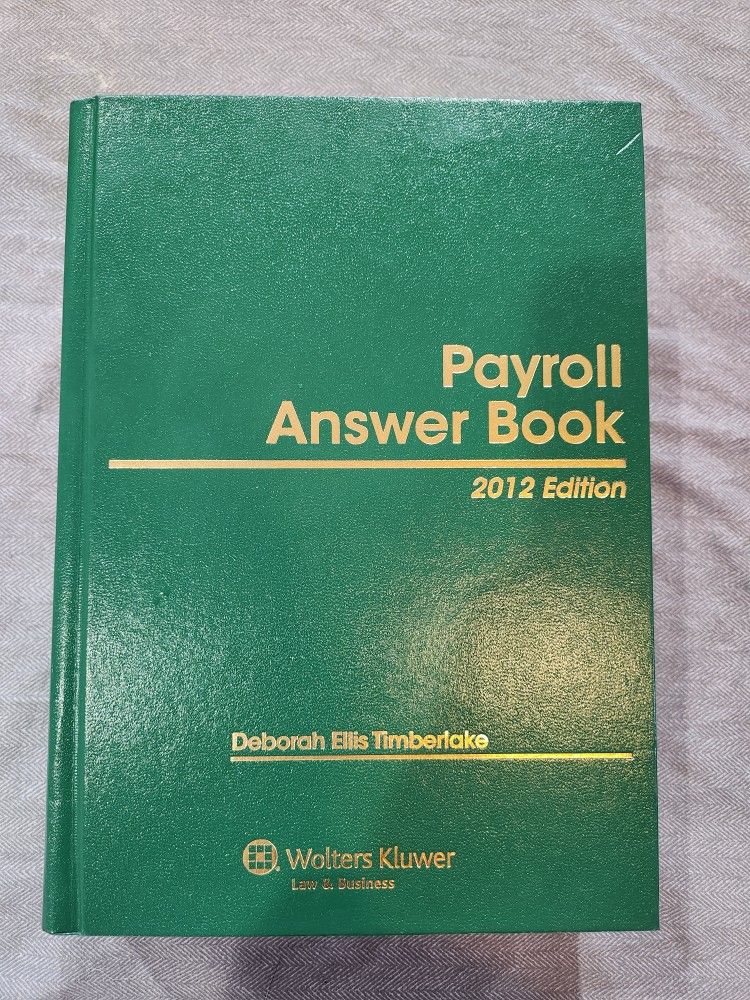 payroll Answer Book Bundle for Sale in Long Beach, CA OfferUp