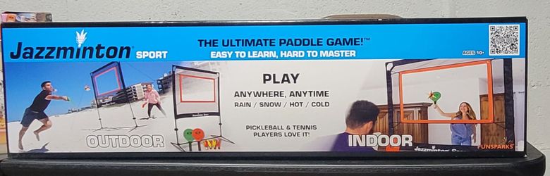 Jazzminton Sport Paddle Game Set