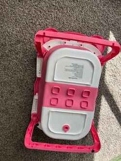 Portable Pink Baby Tub
