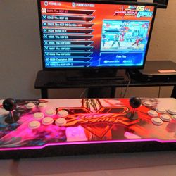 Arcade Console Con Juegos Retro 