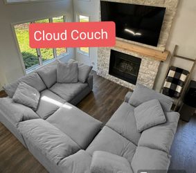 Cloud Dupe Modular Sectional Couch Sofa 