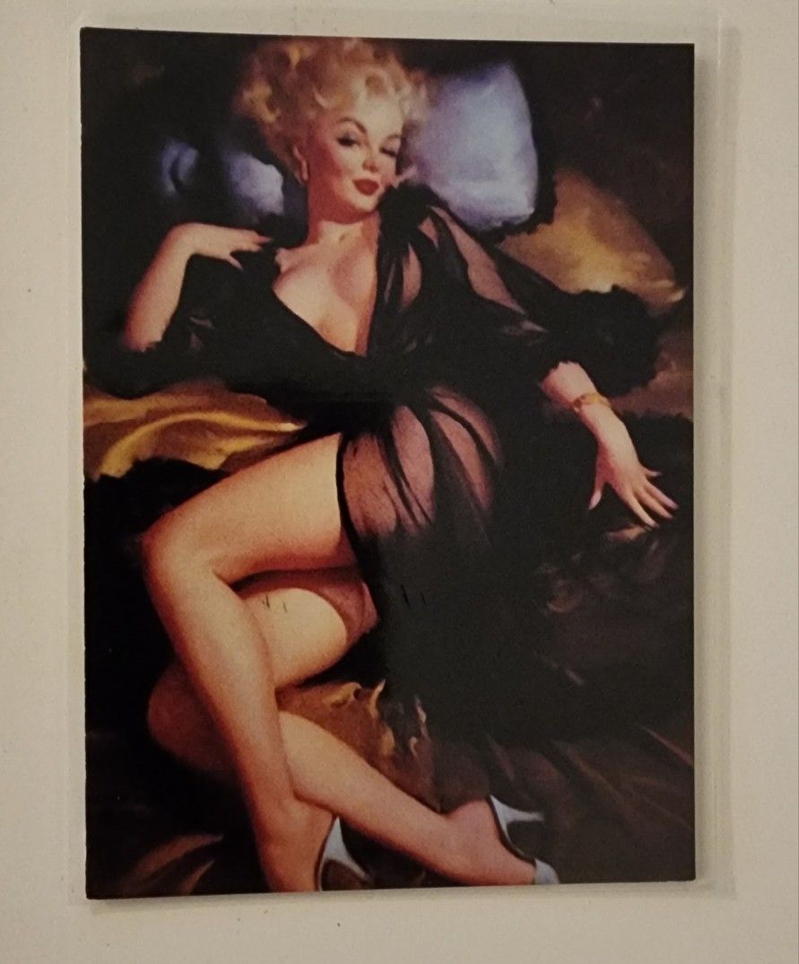 Gil Elvgrens Ladies Of Naughty Nostalgia Promo Card 1993