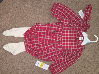 Carter's Baby Girl Plaid 3-Piece Set
