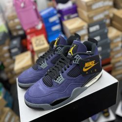 Jordan 4 Lakers Mens Shoes 
